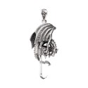 Ciondolo Drago con Punta in Argento 925