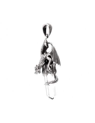 Ciondolo Drago con Punte in Argento...