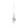 Pendule 60cm Anges du Gotland avec Opale et Topaze en Argent Sterling 925