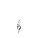 Pendule 25cm Anges du Gotland avec Opale et Améthyste en Argent Sterling 925