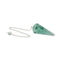 Pêndulo Facetado de Fluorite Verde (62)