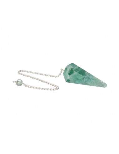 Pendolo sfaccettato di Fluorite Verde...