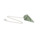 Pêndulo Facetado de Prehnite (63)