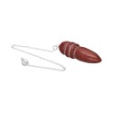 Pêndulo de jaspe vermelho egípcio (65)