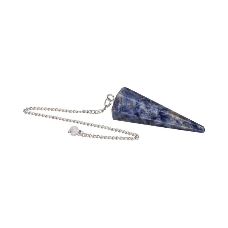 Pendolo Faccettato in Sodalite (66)