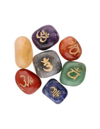 Ruote con simbologia Chakras (Pacco 7...