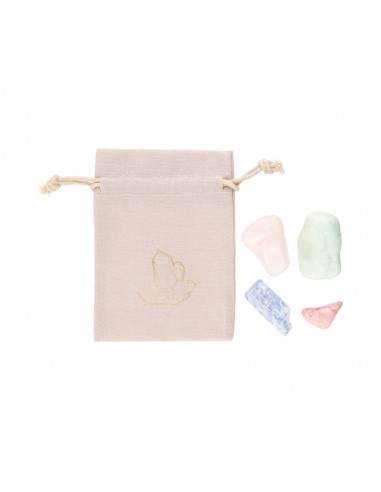 Set di 4 minerali per l'amicizia