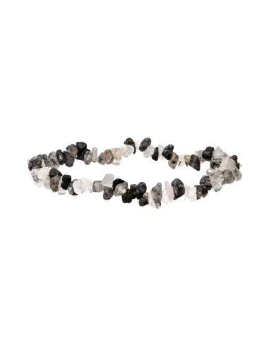 Pulsera Chip di Quarzo Tormalinato