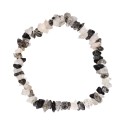 Pulseira de chips de quartzo turmalina