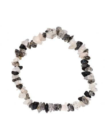Pulsera Chip di Quarzo Tormalinato
