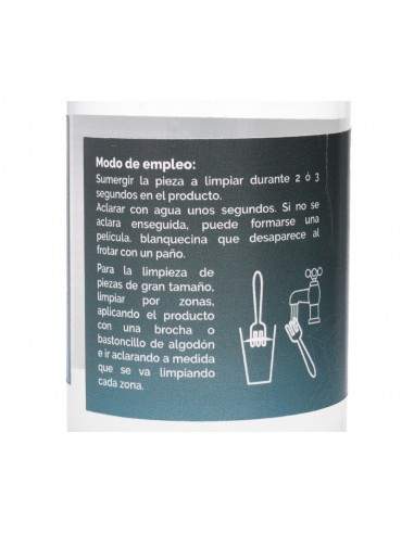 Líquido de limpeza para prata