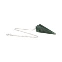 Green Jade Faceted Pendulum (70)