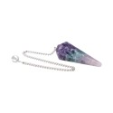 Pêndulo Arco-íris Facetado de Fluorite (74)