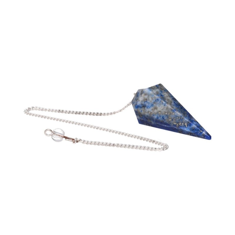 Pendolo Faccettato in Lapis Lazuli (76)