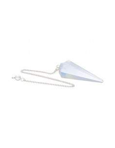 Opaline Faceted Pendulum... 2