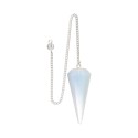 Opaline Faceted Pendulum (78)