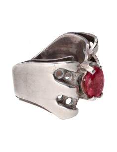 Pink Tourmaline Ring in 925... 2