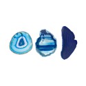 Medium Agate Plate Medium Blue Dyed Agate Medium
