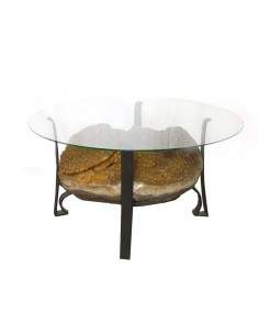 Mesa de geodos de citrinos...