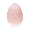 Oeuf géant en quartz rose