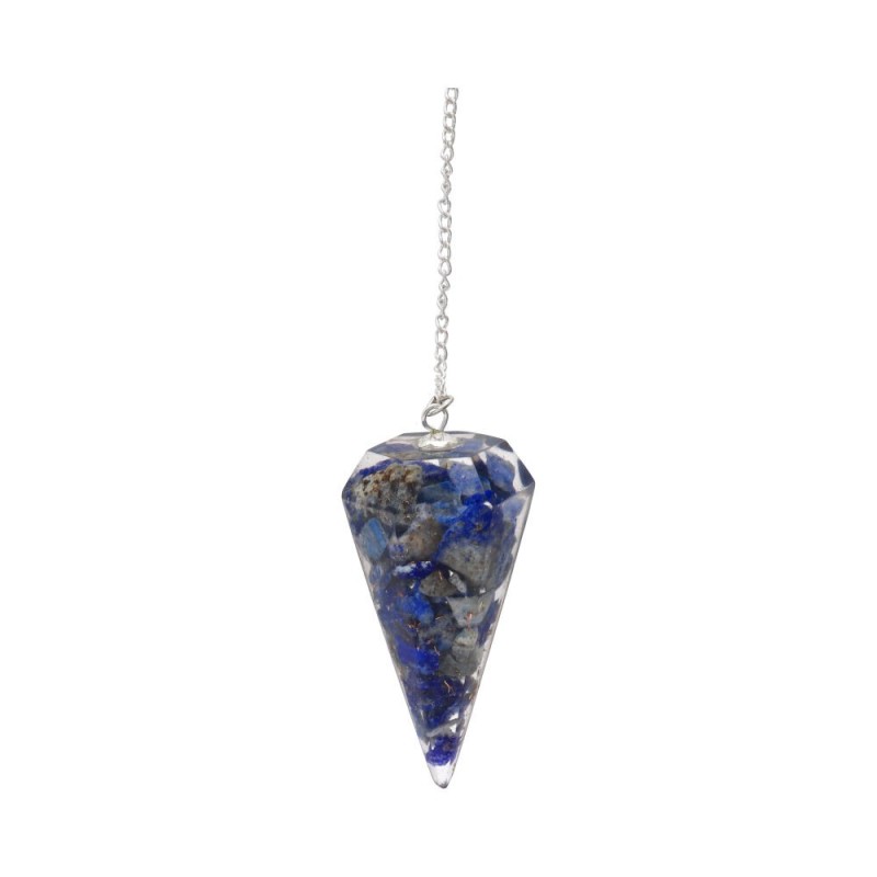 Pacchetto di 7 Pendoli in Resina Chakras
