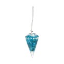 Pack 7 Resin Chakra Pendulums