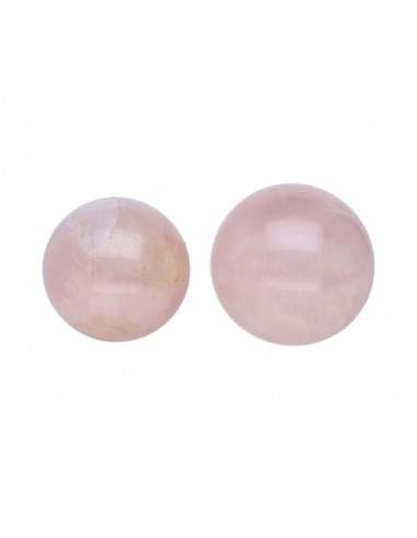 Sfere di quarzo rosa