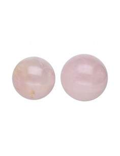 Sphères de quartz rose 2