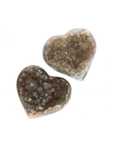 Cuore semilucidato di calcedonia