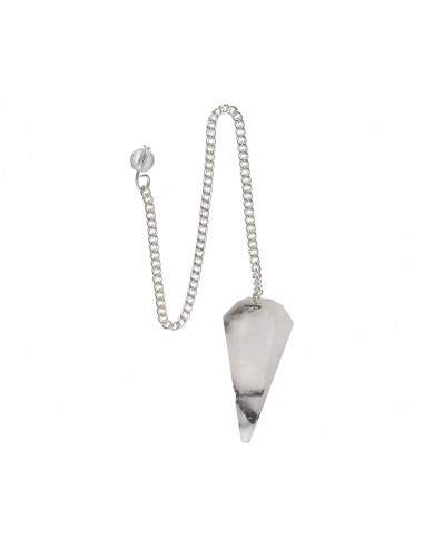 Faceted Tourmaline Quartz Pendulum...