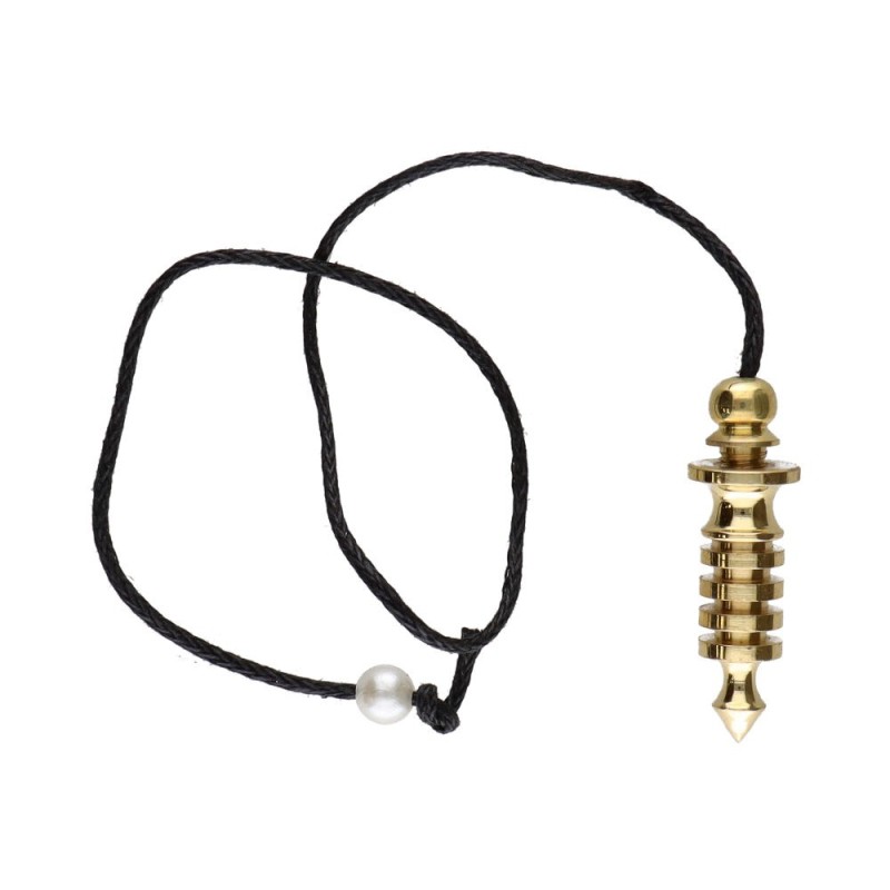 Pendolo Isis 4 Batterie con Testimone Piccolo in Bronzo (PEND75)