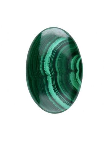 Ovale piatto di malachite