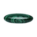 Flat Oval of Malachite