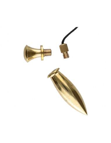 Pendule Karnak avec témoin en bronze...