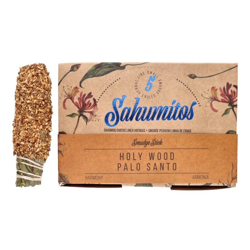 Sahumitos Scatola x5 Palo Santo - Sagrada Madre