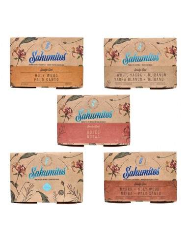 Sahumitos Scatola x5 Rosa - Sagrada...