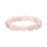 Bracelet de quartz rose roulé