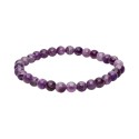 Amethyst Chevron Bracelet 6 mm