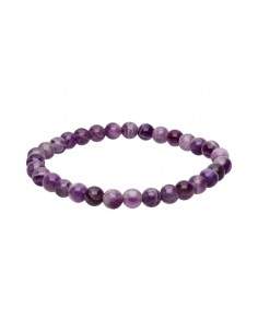 Amethyst Chevron Bracelet 6mm