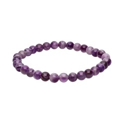 Bracciale Amatista Chevron 6 mm
