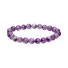 Bracelet d'Améthyste Chevron 8mm