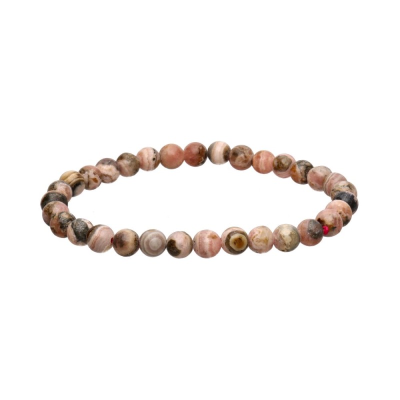 Bracciale in Rodocrosite 6mm