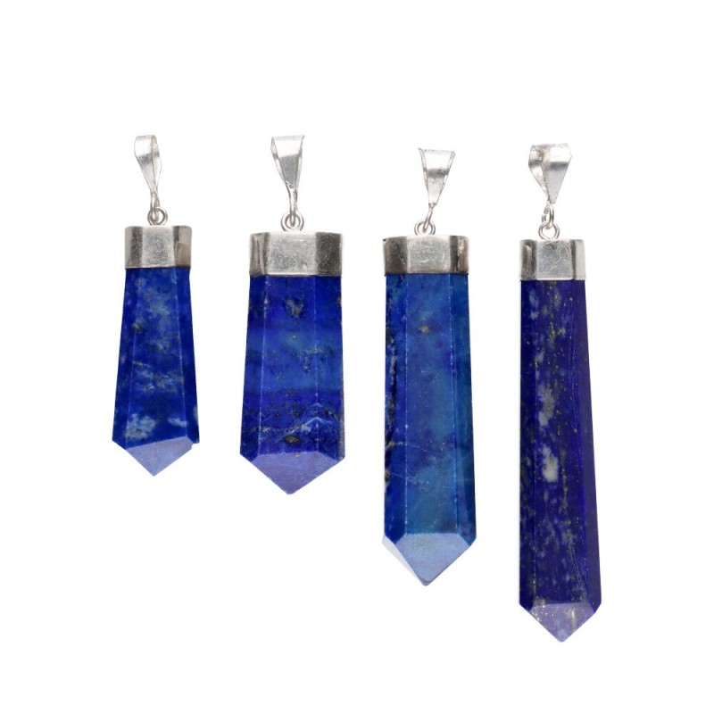 Pendente Punta Lucida di Lapislazzuli in Argento Sterling 925