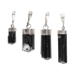 Ciondolo in Tormalina Nera Piccolo in Argento Sterling 925