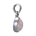 Pingente Oval Mini Opal em Sterling Silver 925