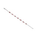 Bracciale in Rodocrosite Piccolo in Argento Sterling 925