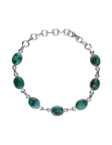 Bracciale con piccola turchese in...