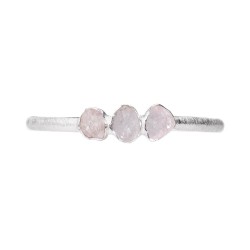 Bracciale in Morganite in Argento Sterling 925