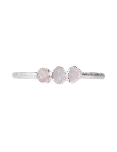 Bracciale di Morganite grezza in...