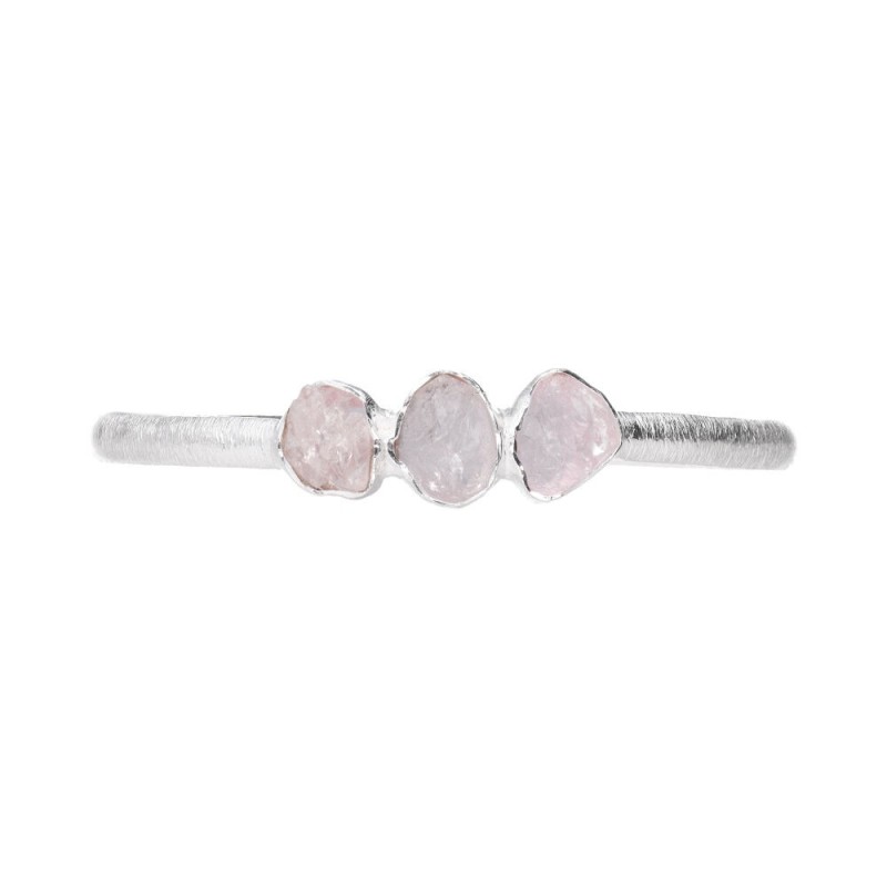 Bracciale in Morganite in Argento Sterling 925